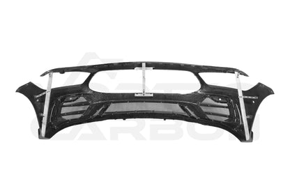 Partial Carbon Fiber I Style Front Bumper -  Mercedes AMG GT50 GT53 GT43 GT63 GT63S 4 Door Coupe X290 (2019-2024)