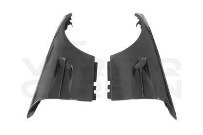 Partial Carbon Fiber B Style Front Fenders - Mercedes Benz AMG GT/GTS/GTC/GTR (2015-2021)