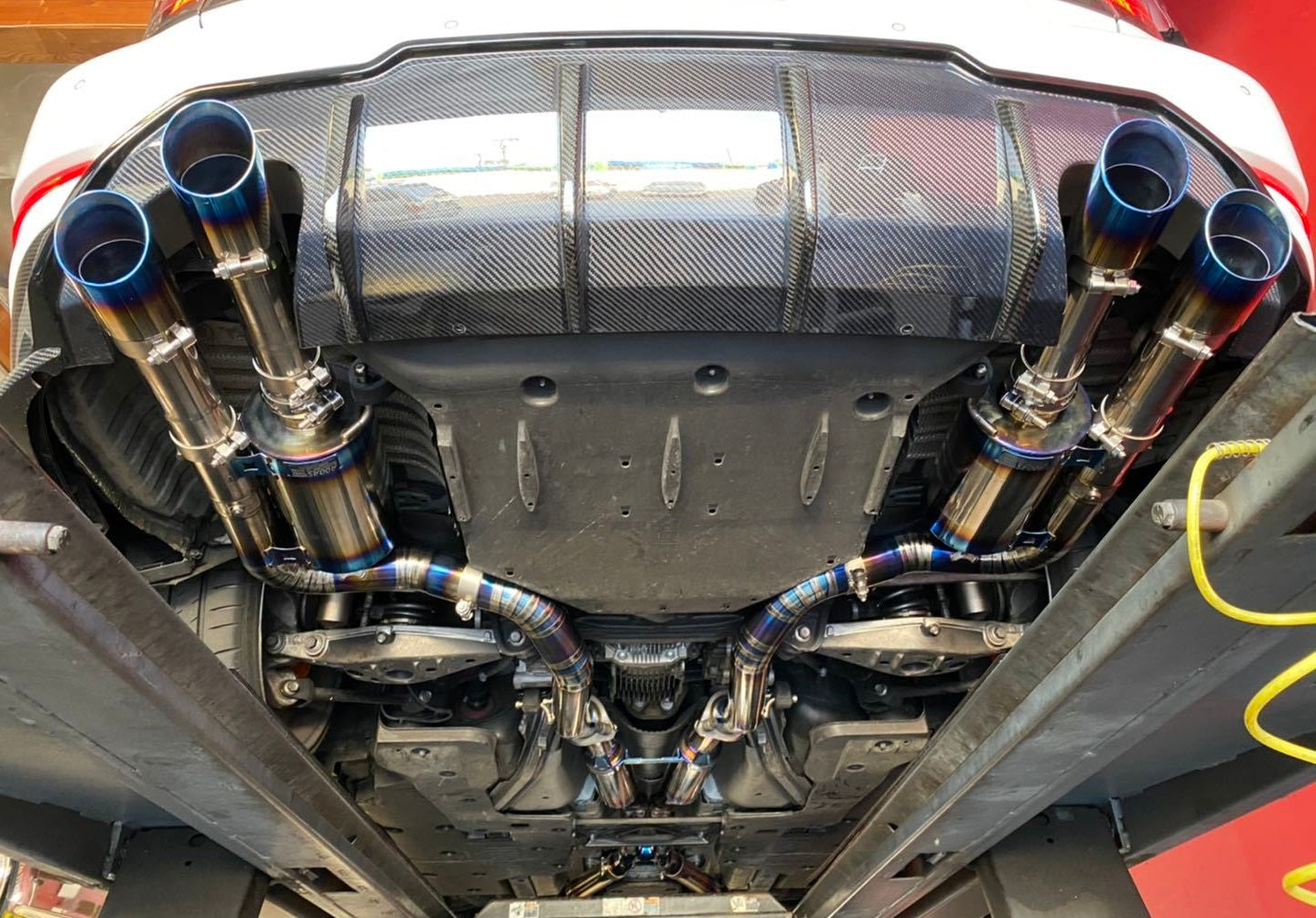 Valved Catback Exhaust System - Lexus GS-F