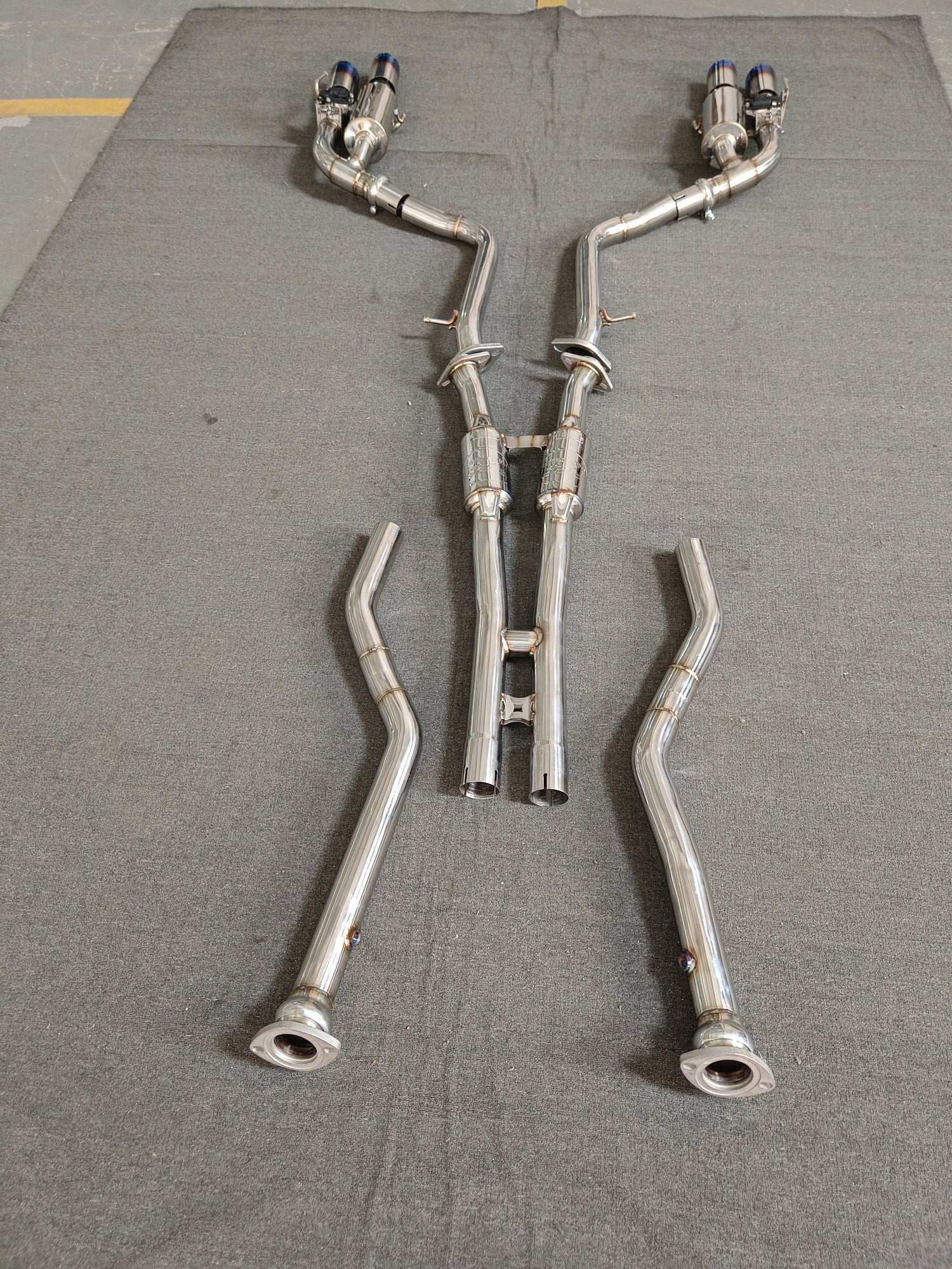 RES Valved Catback Exhaust System - Lexus IS500