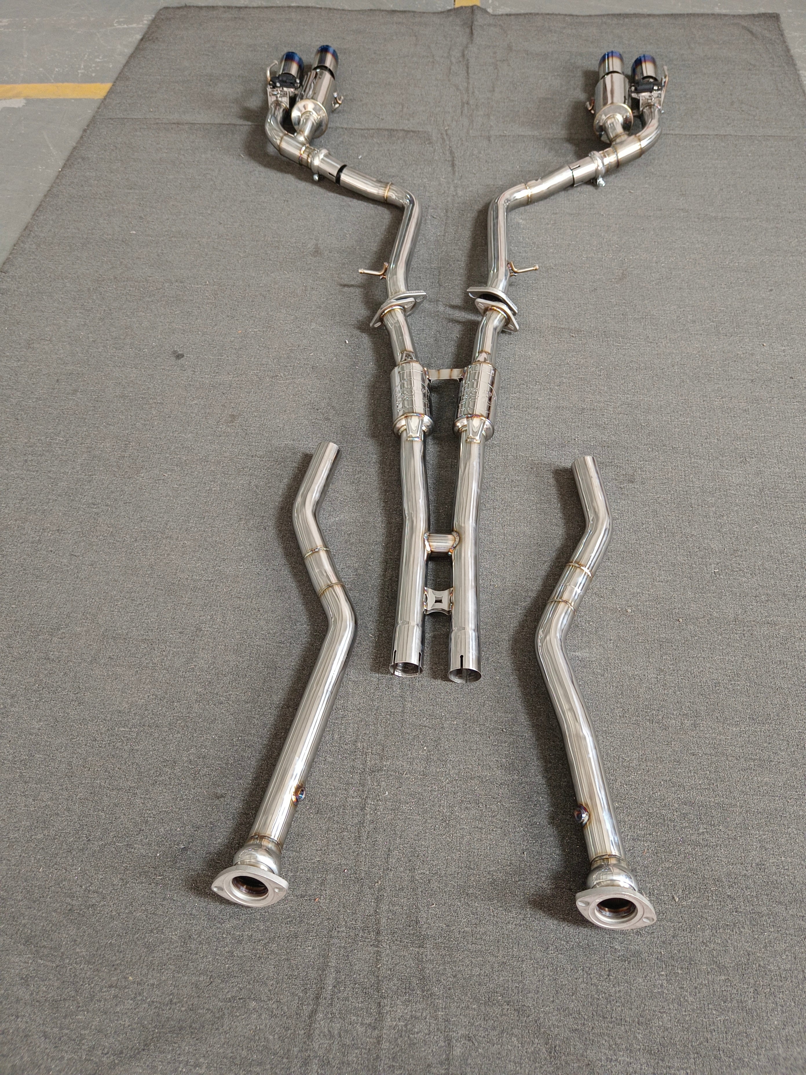 RES Valved Catback Exhaust System - Lexus IS500
