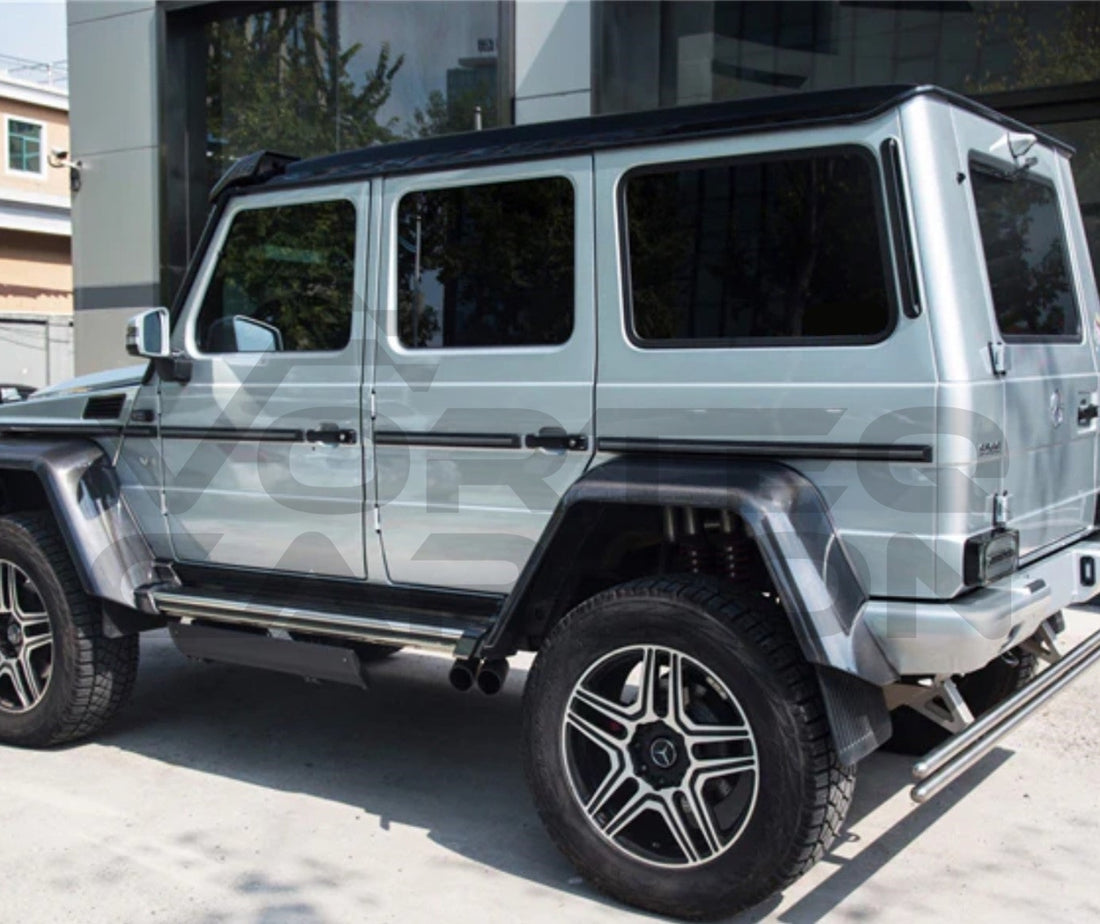 Carbon Fiber Fender Flares Mercedes W463 4X4 G Class Wagon (2012 2018).