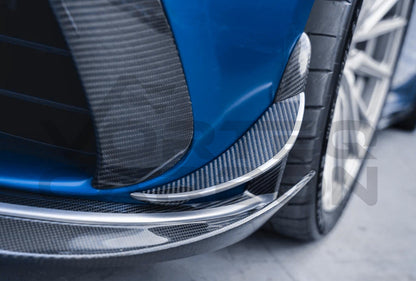 Carbon Fiber Front Lower Canards Mercedes Benz AMG GT63/S 4 Door Coupe X290 (2019 2024)