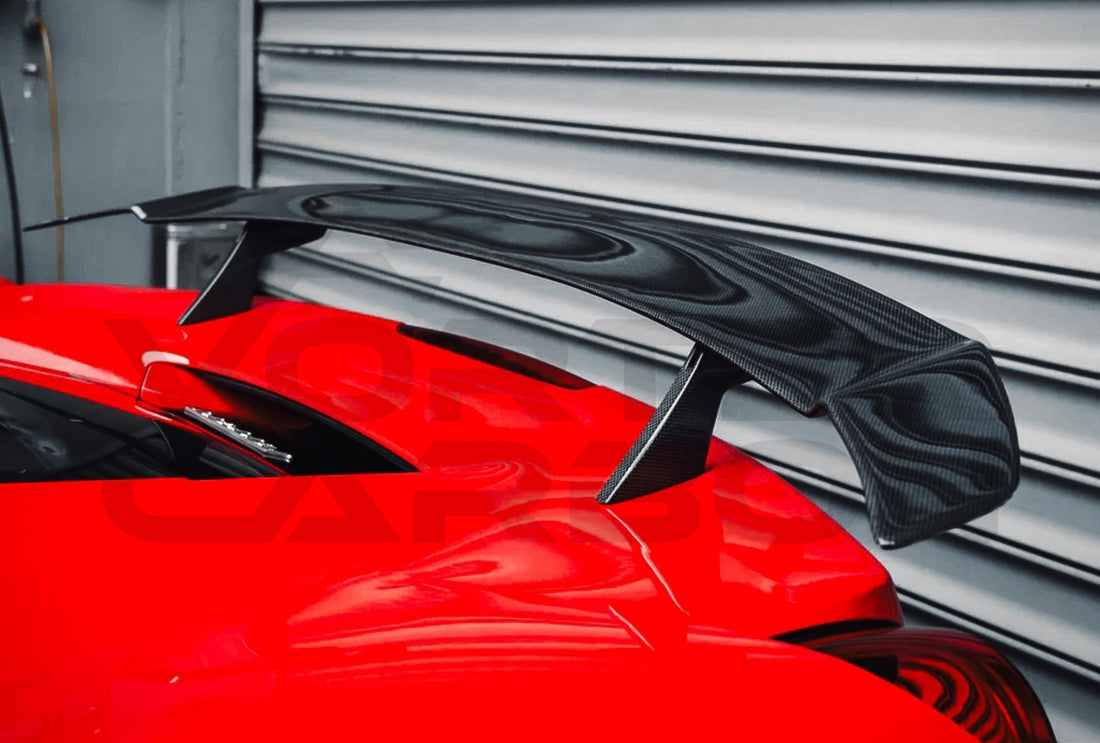 Carbon Fiber I Style Wing Spoiler Ferrari 488 GTB (2015 2020)