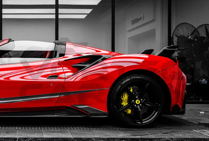 Carbon Fiber Inner Side Air Intake Fins Ferrari 488 GTB/Spyder (2015 2020)