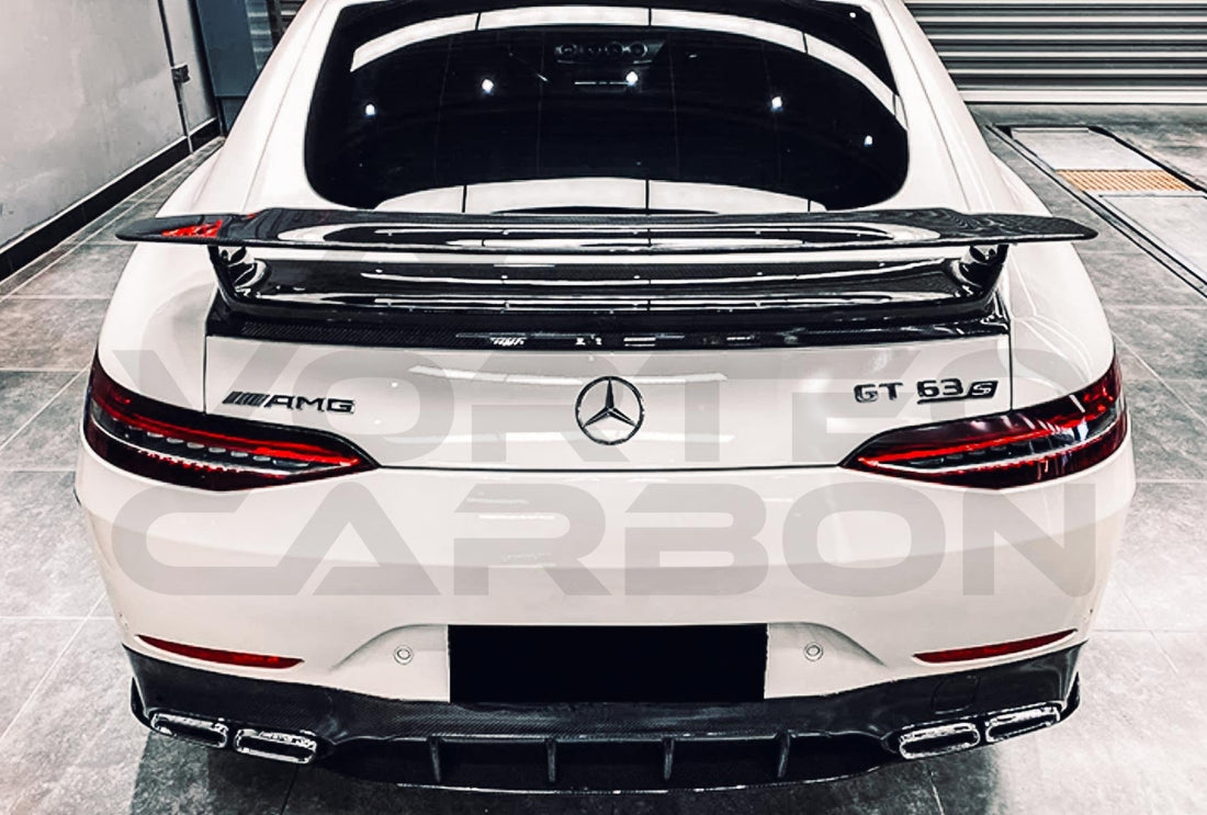 Carbon Fiber Rear Diffuser Mercedes Benz AMG GT63/S 4 Door Coupe X290 (2019 2024).