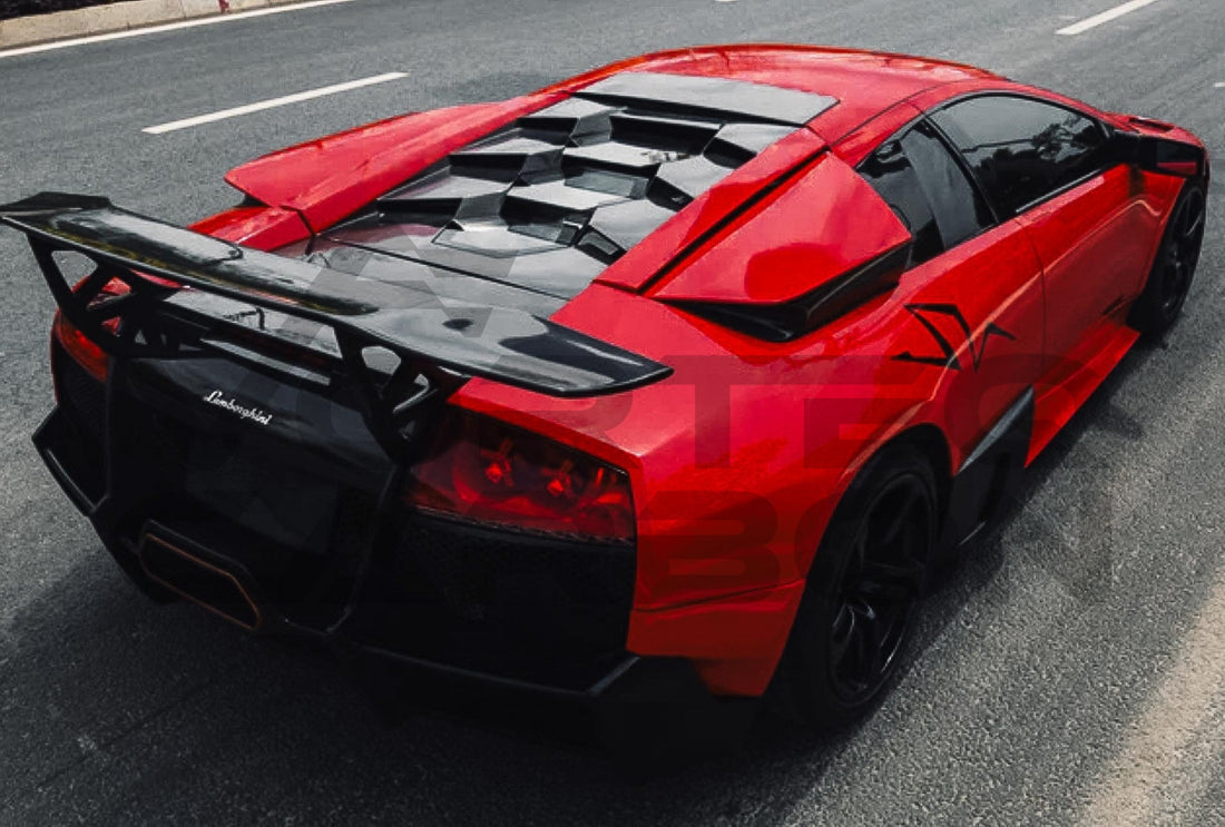 Carbon Fiber Rear Engine Cover Lamborghini Murcielago (2001 2010)