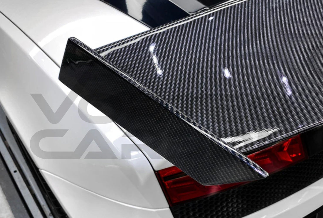 Carbon Fiber STO Style Rear Wing Spoiler Lamborghini Gallardo (2004 2014).
