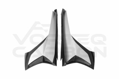 Lamborghini Aventador LP700 LP740 LP750 Coupe Roadster SVJ Style Part Dry Carbon Fiber Side Skirts