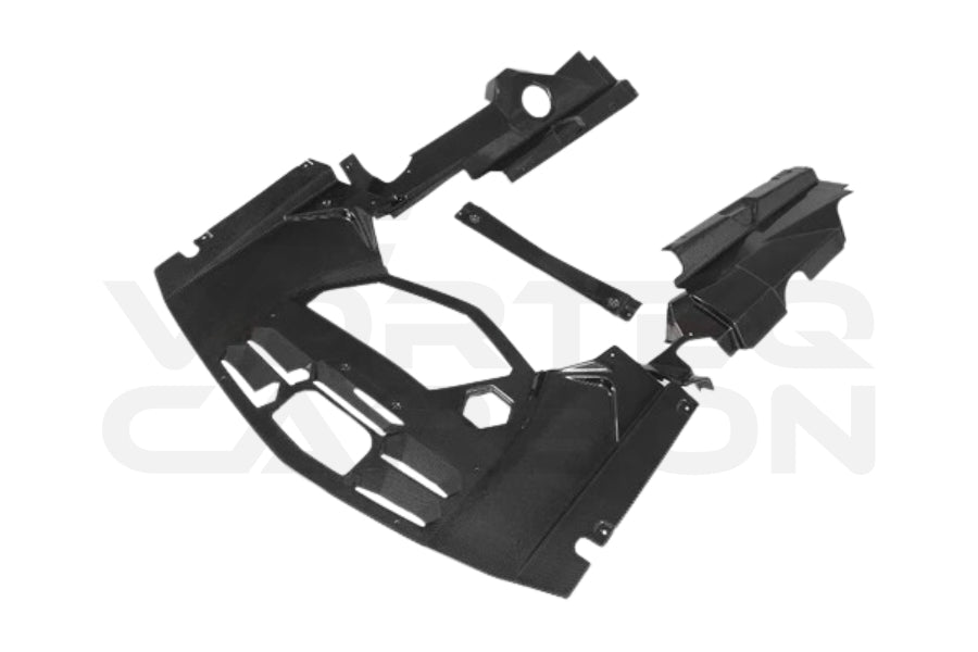 Lamborghini Aventador LP700 Roadster Carbon Fiber Engine Bay Panels Repalcement 2
