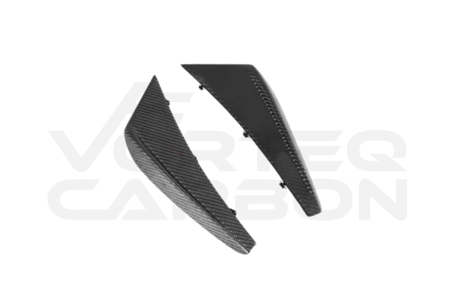 Lamborghini Huracan EVO 4WD ONLY BKSS Style Carbon Front Bumper Canards