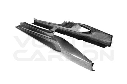Lamborghini Huracan LP610 &amp; LP580 &amp; EVO &amp; STO &amp; Tecnica N Style Dry Carbon Fiber Side Skirts
