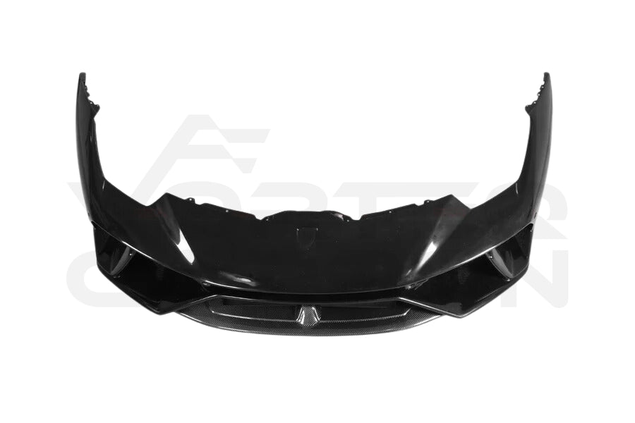 Lamborghini Huracan LP610 &amp; LP580 &amp; EVO &amp; Tecnica Performante Style Partial Carbon Front Bumper