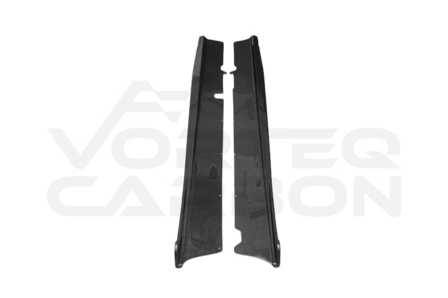 Lamborghini Huracan LP610 &amp; LP580 RZS Style Carbon Fiber Side Skirts Under Board