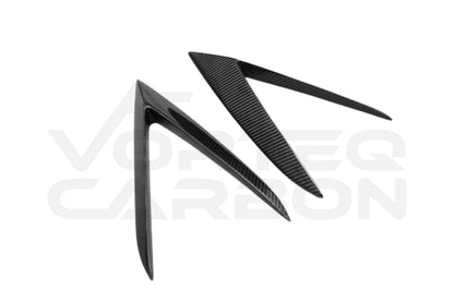 Lamborghini Huracan LP610&amp;LP580 RZS Style Side Skirts Vent Canards