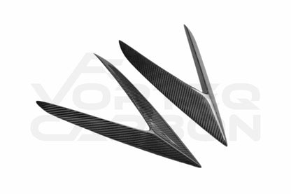 Lamborghini Huracan LP610&amp;LP580 RZS Style Side Skirts Vent Canards