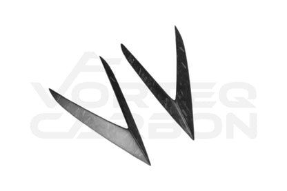 Lamborghini Huracan LP610&amp;LP580 RZS Style Side Skirts Vent Canards
