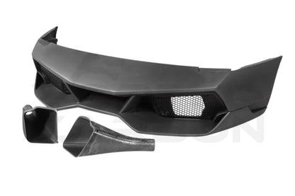 Partial Carbon Fiber SV Style Front Bumper With Vents - Lamborghini Murcielago
