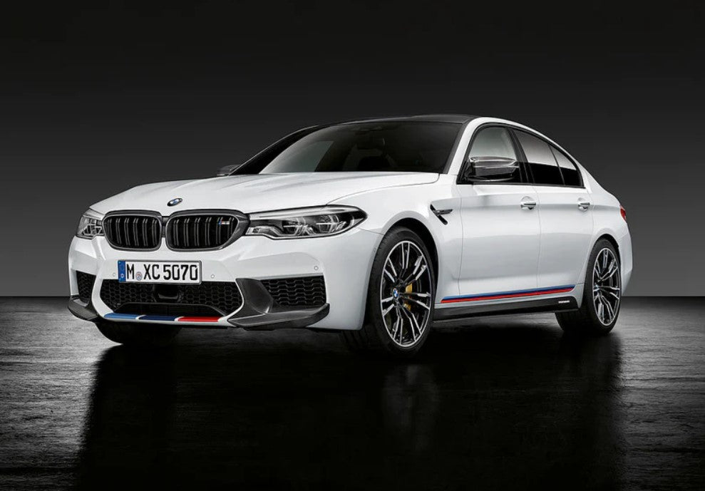 Carbon Fiber M Performance Front Bumper Splitter Cover - BMW F90 M5