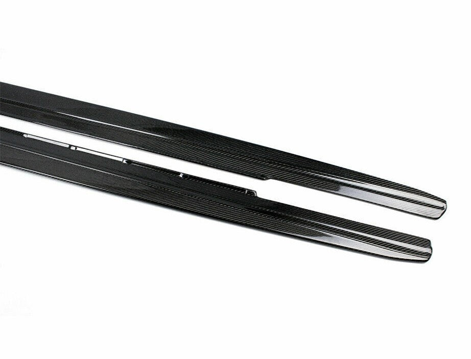 Carbon Fiber M Performance Style Side Skirt Extensions - BMW F90 M5 / G30 M Sport