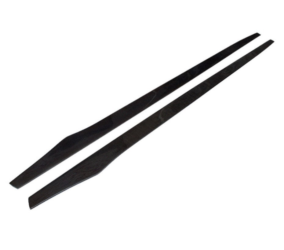 Carbon Fiber Side Skirt Extensions - BMW 5 Series F10 (M-Sport)