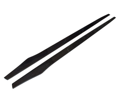 Carbon Fiber Side Skirt Extensions - BMW 5 Series F10 (M-Sport)