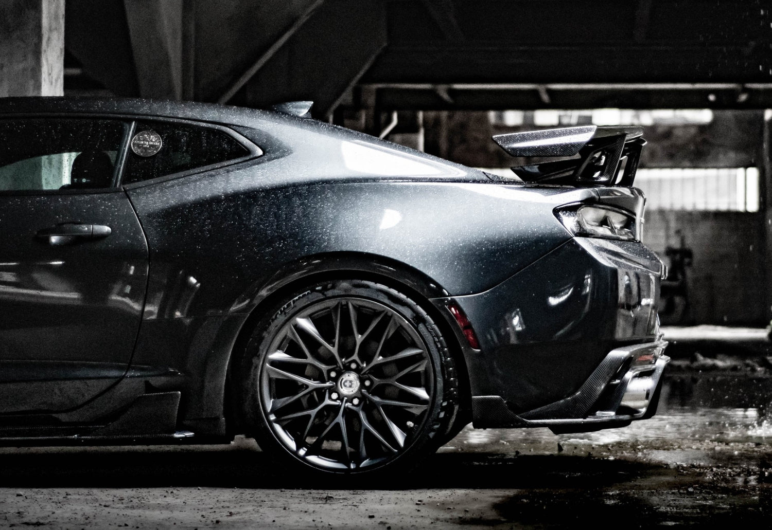 Carbon Fiber VV Style Trunk Wing Spoiler - Chevrolet Camaro (2019-2023)