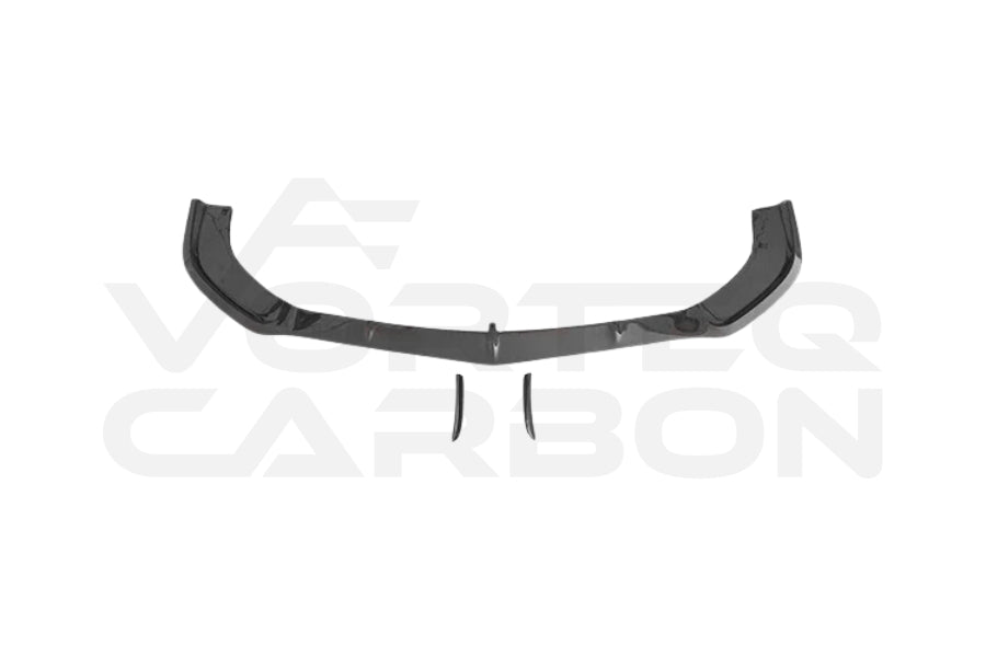 Carbon Fiber B Style Front Lip - Mercedes Benz C217 S63/S65 AMG Coupe (2014-2017)