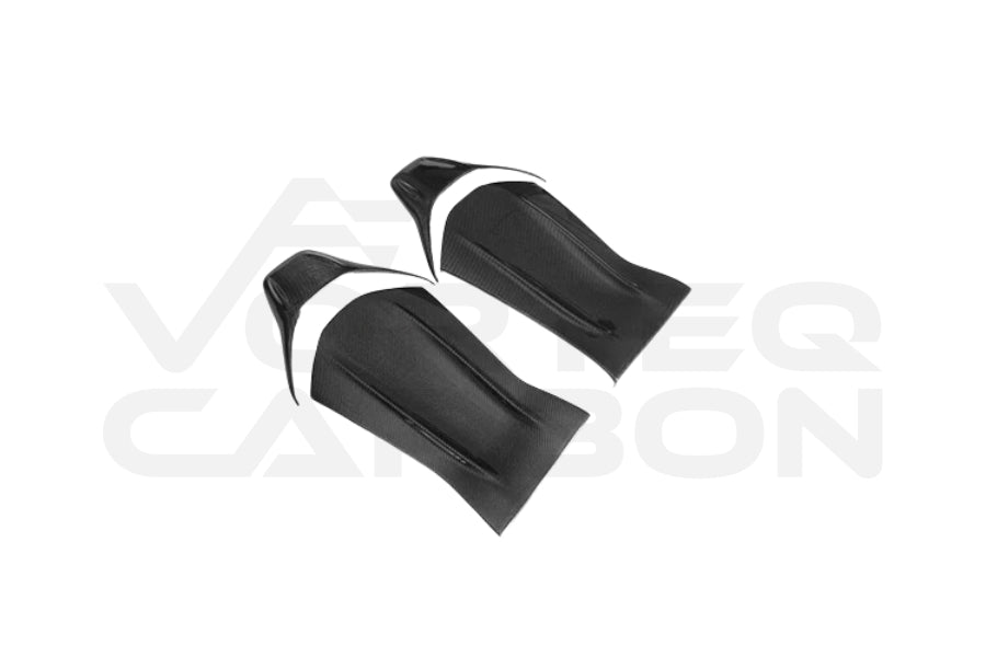 Carbon Fiber Seat Back Covers - Mercedes Benz C63/S/CLA45 AMG Sedan (2015-2018)