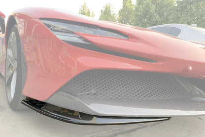 Carbon Fiber OEM Style Front Lower Lip - Ferrari SF90 Stradale (2020-UP)