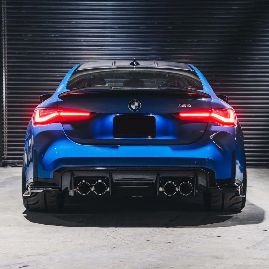 Carbon Fiber Trunk Spoiler PSM High Kick Style - BMW G22 / G82 M4