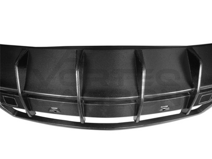 Carbon Fiber T Style Rear Diffuser - Lamborghini Urus