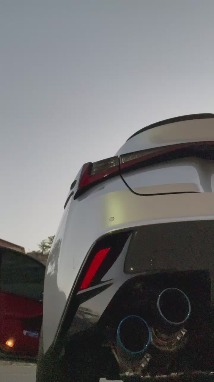 Valved Catback Exhaust System - Lexus IS500