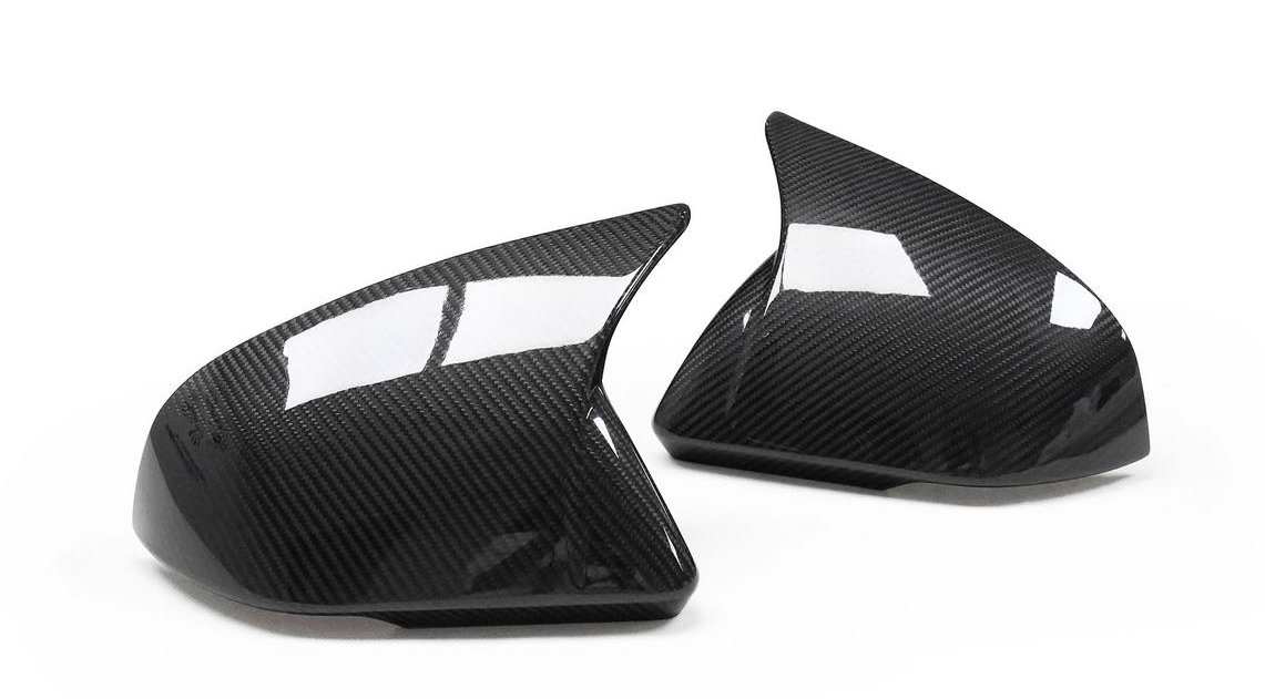 Carbon Fiber M Style Mirror Caps - Ford Mustang (2015-2022)