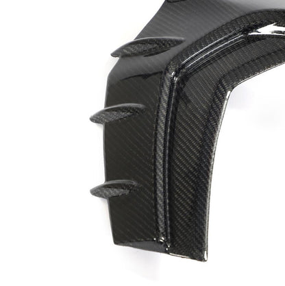 Carbon Fiber Front Vent Canard Trim - Audi RS3 Sedan (2022-2024)