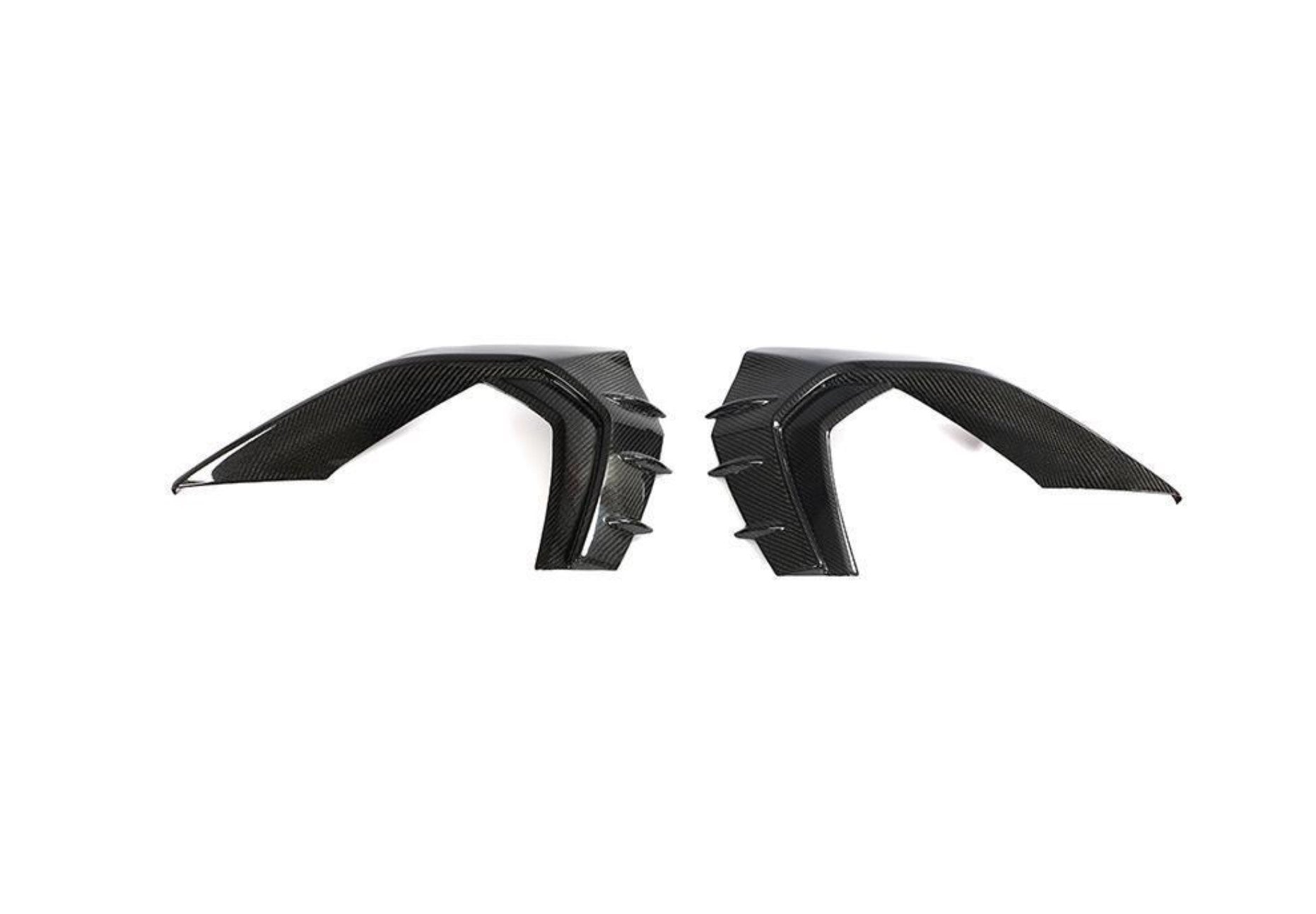 Carbon Fiber Front Vent Canard Trim - Audi RS3 Sedan (2022-2024)