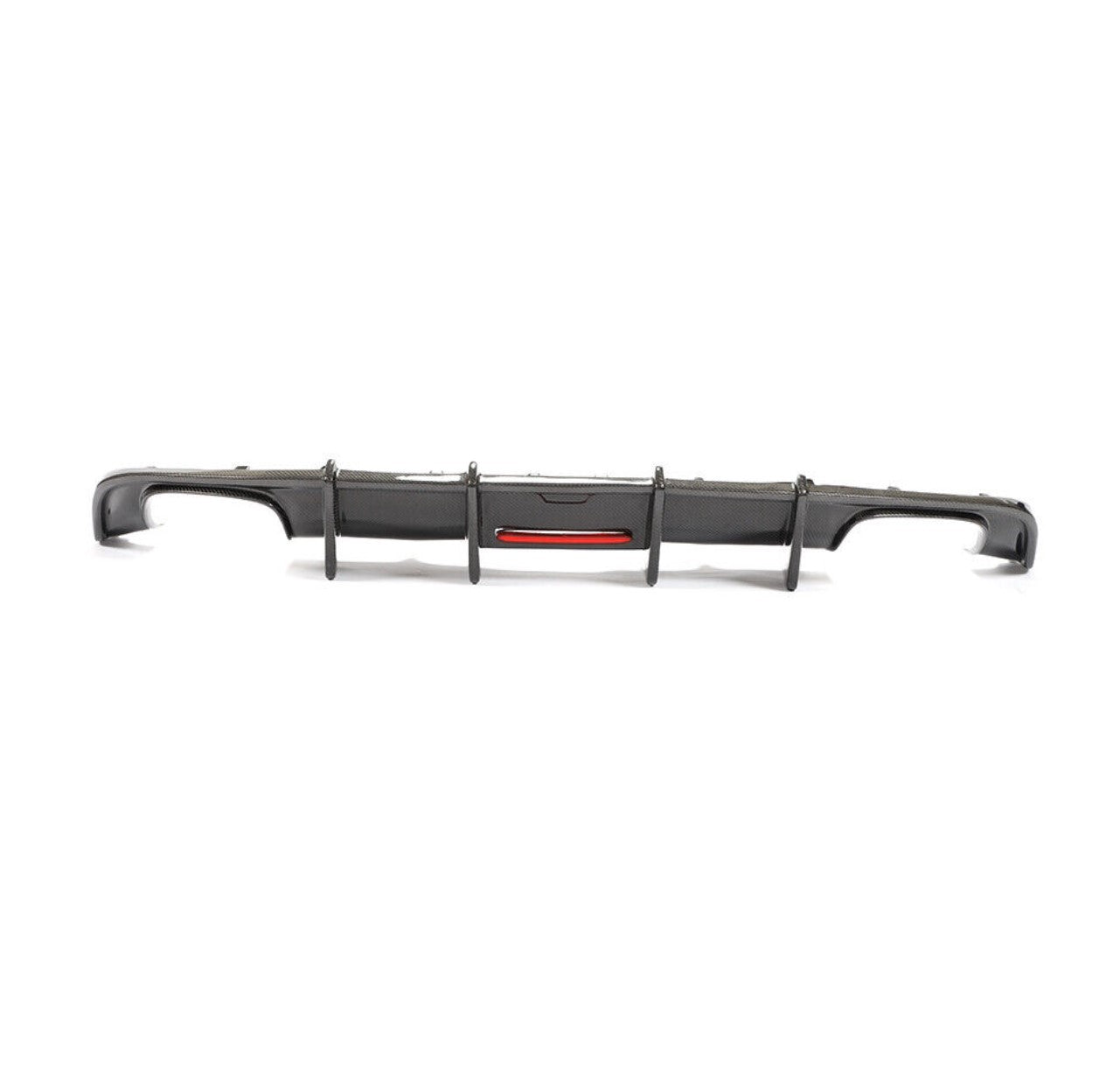 Carbon Fiber F1 LED K Style Rear Diffuser - Audi A5 S-Line / S5 B9 Coupe (2017-2019)