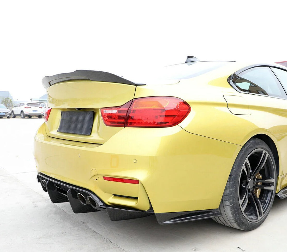 Carbon Fiber PSM Style Rear Diffuser (5 Pieces) - BMW F80 F82
