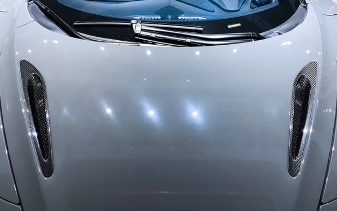 vorteq carbon fiber mclaren 720s front hood bonnet vents