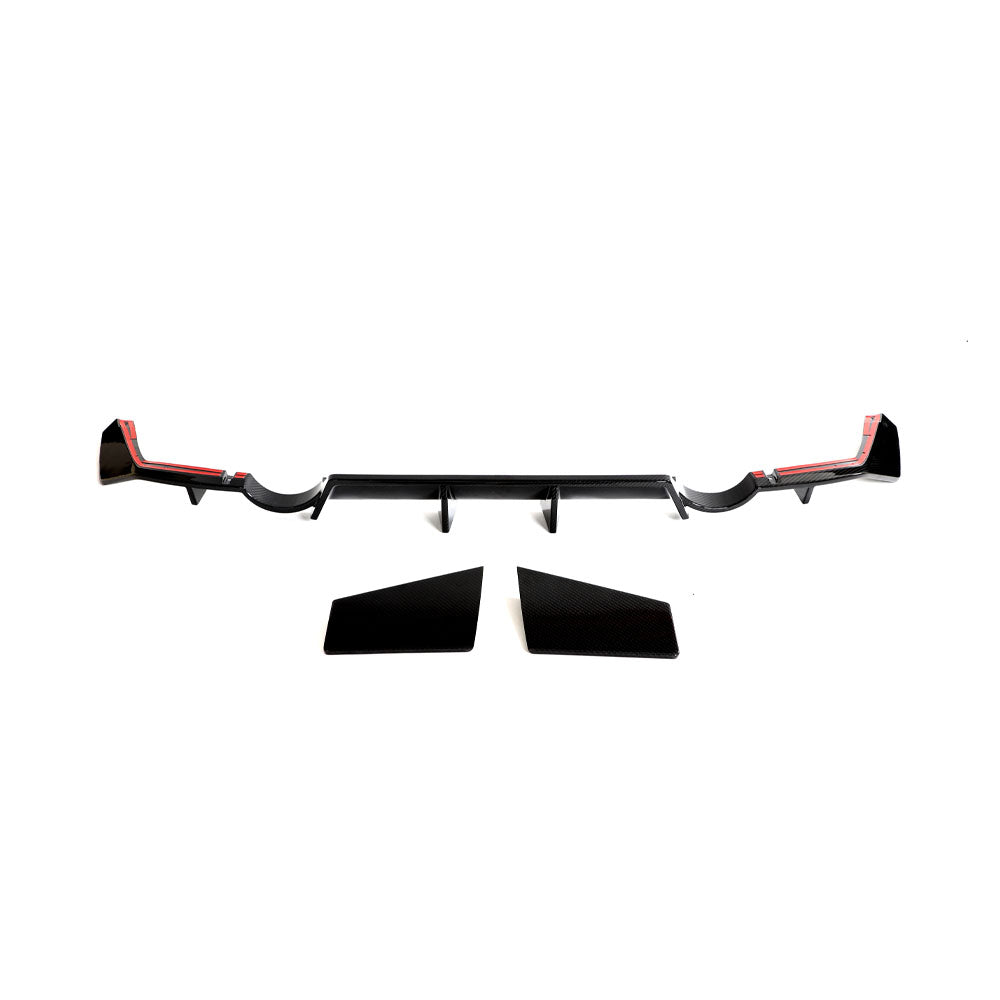 Carbon Fiber Rear Diffuser (3 Piece) - Nissan Z (RZ34)