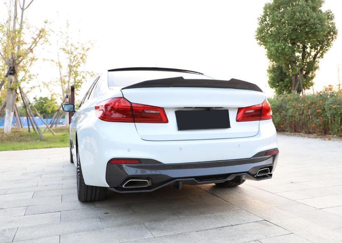 Carbon Fiber Rear Diffuser (V1) - BMW G30 5 Series