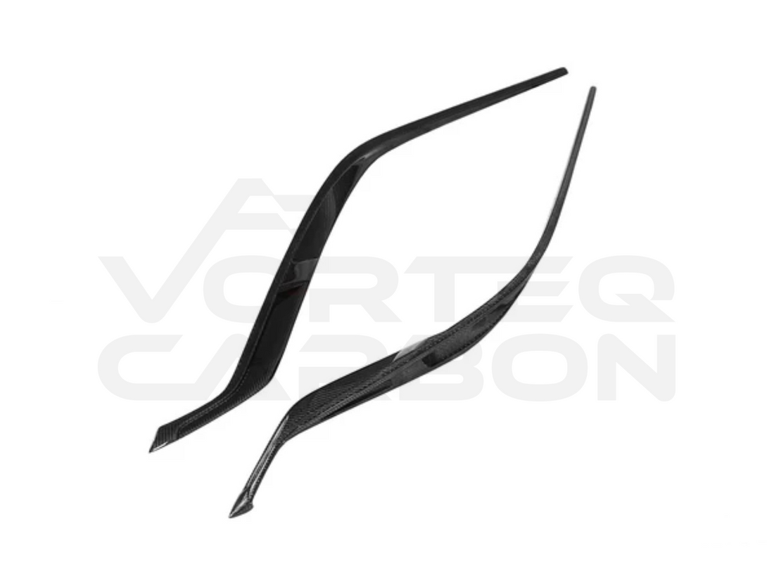 Carbon Fiber Door Vent Trim Overlay Inserts - McLaren 720S