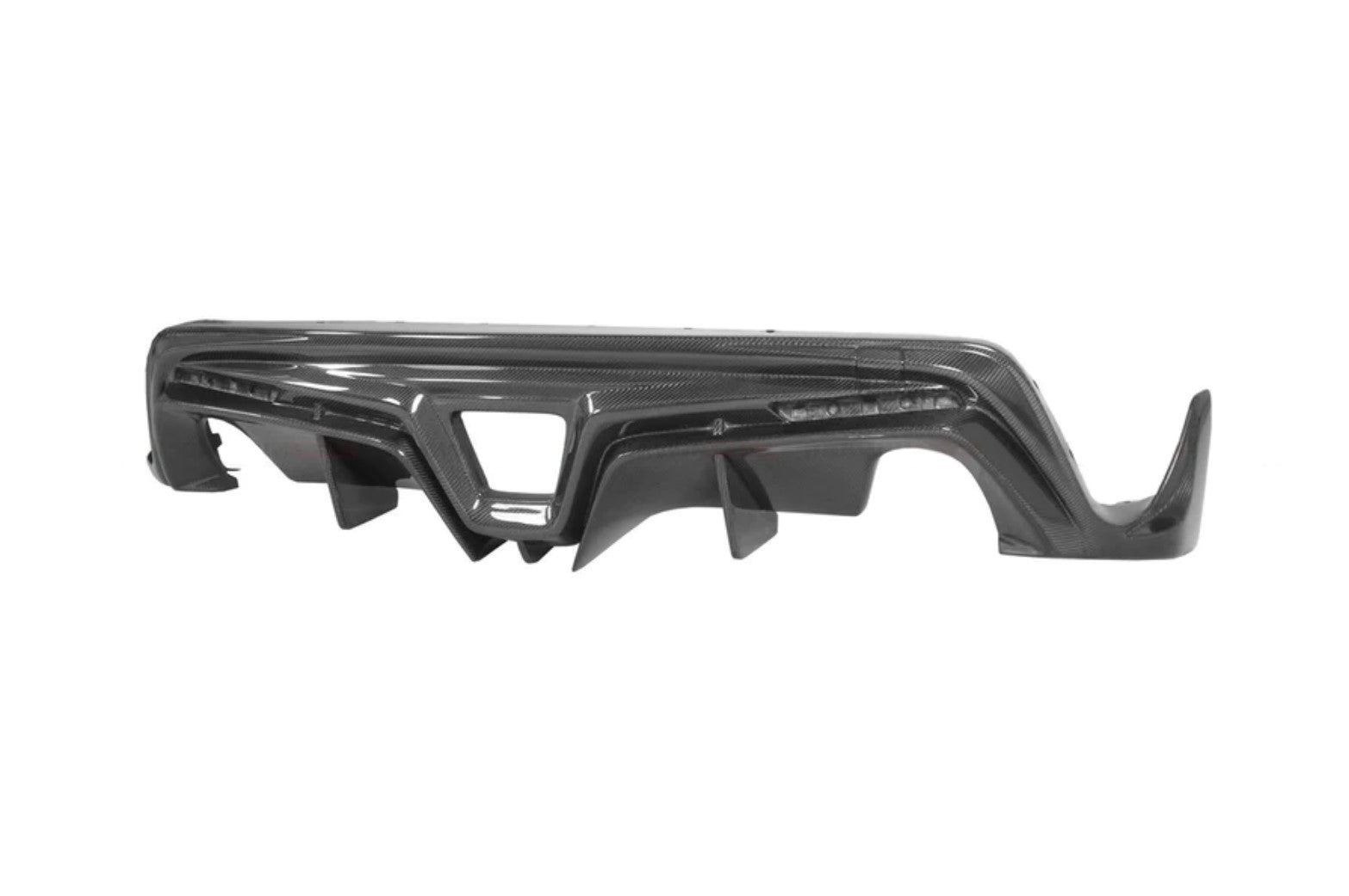Carbon Fiber BKSS Rear Diffuser With F1 LED - Toyota Supra A90 A91
