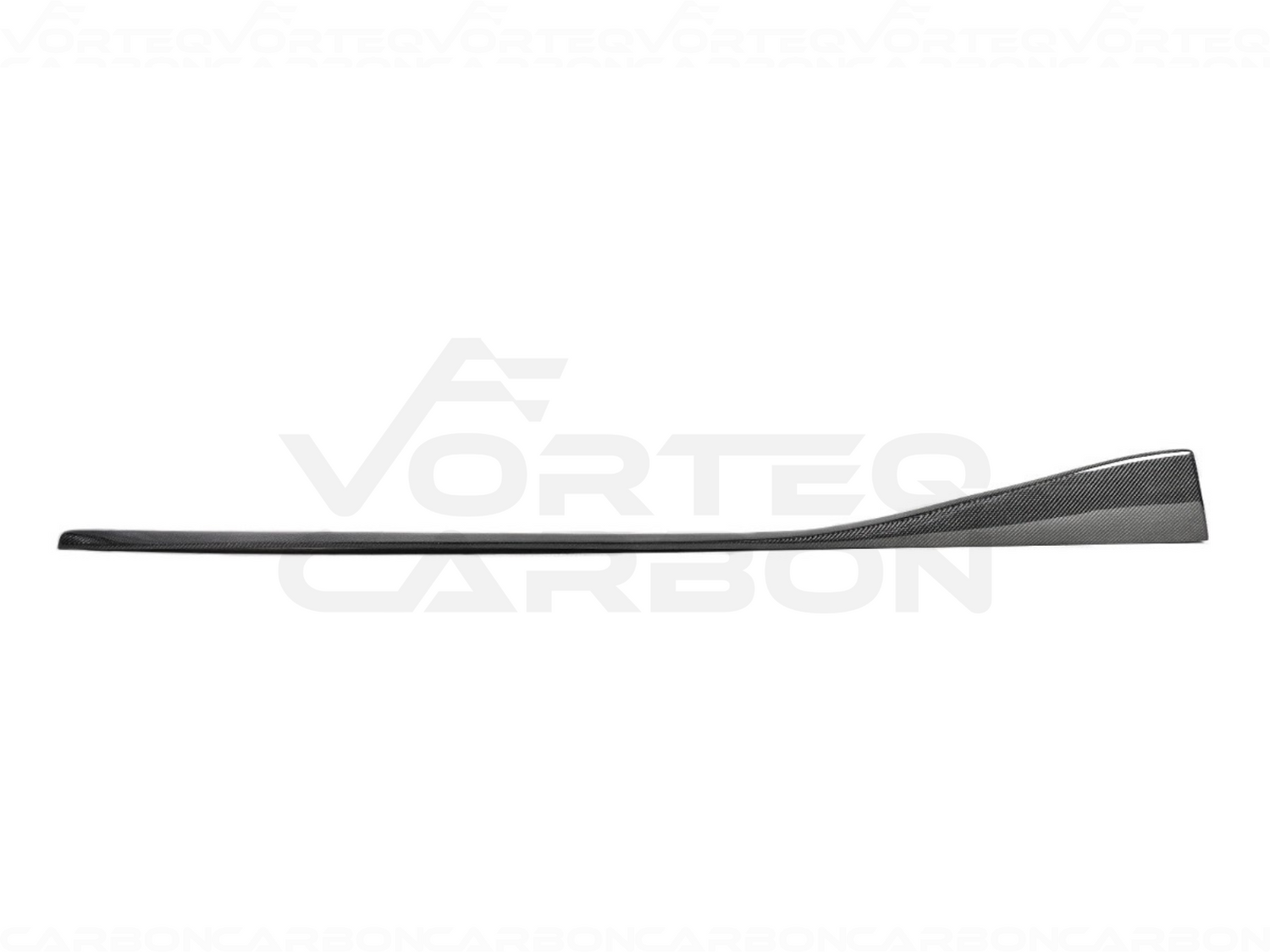 Carbon Fiber V Style Side Skirts - Toyota Supra A90 A91