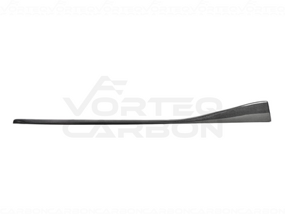 Carbon Fiber V Style Side Skirts - Toyota Supra A90 A91