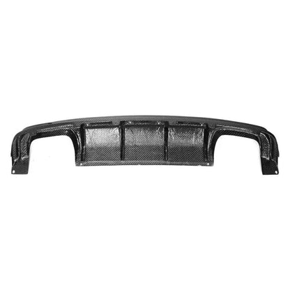 Carbon Fiber V Style Rear Diffuser - BMW X5M X6M