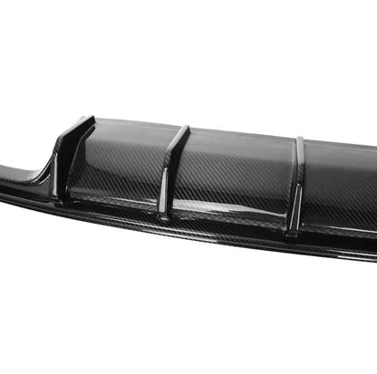 Carbon Fiber V Style Rear Diffuser - BMW X5M X6M