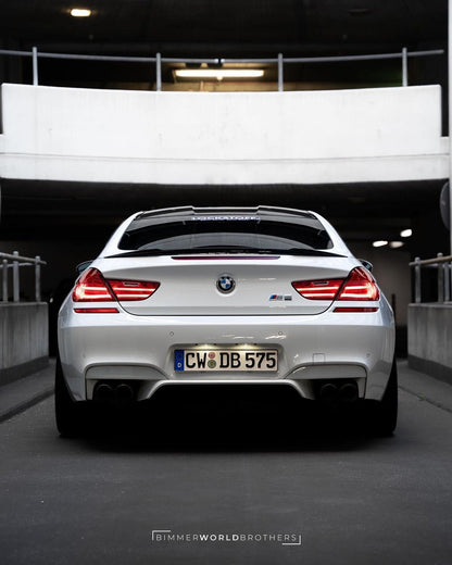 Carbon Fiber Trunk Spoiler PSM High Kick Style - BMW F06 F13 M6