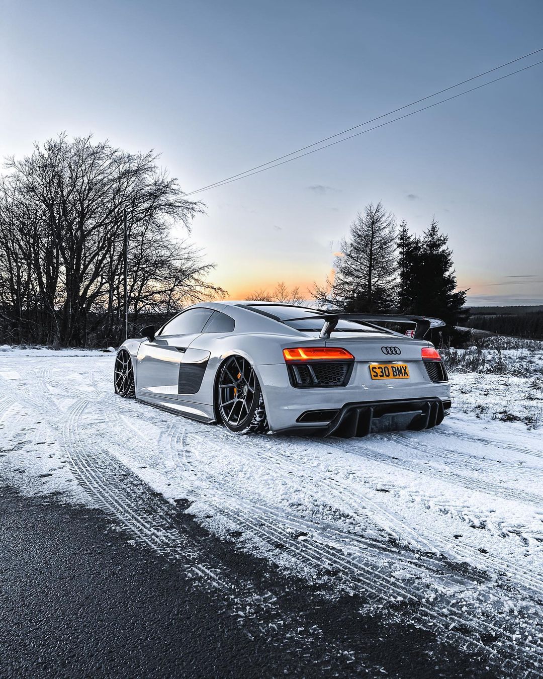 Carbon Fiber Vorsteiner Style Rear Diffuser - Audi R8