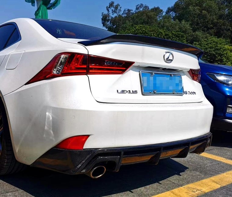 Carbon Fiber Trunk Spoiler - Lexus 3IS (200t 250 300 350)